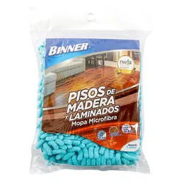 Binner Repuesto Mopa Microfibra Pisos Madera 202122