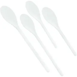 Home Chef Chef Set de 4 Cucharas Plásticas Blancas 20769