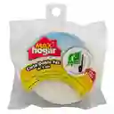 Max Hogar Cinta Doble Faz Blanco 24 mm / 2 M