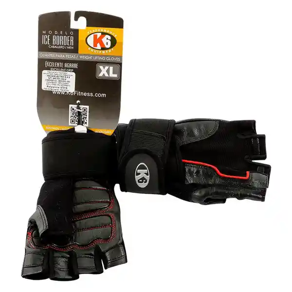 K6 Guantes Pesas Ice Border Talla Xl