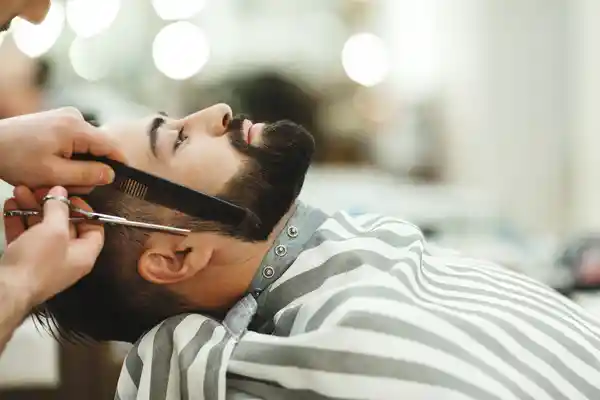 Aplicación Tinte De Barba