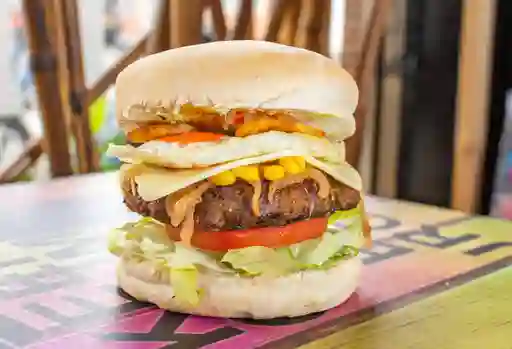 Hamburguesa de Acá en combo 