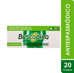Buscapina Antiespasmódico en Grageas