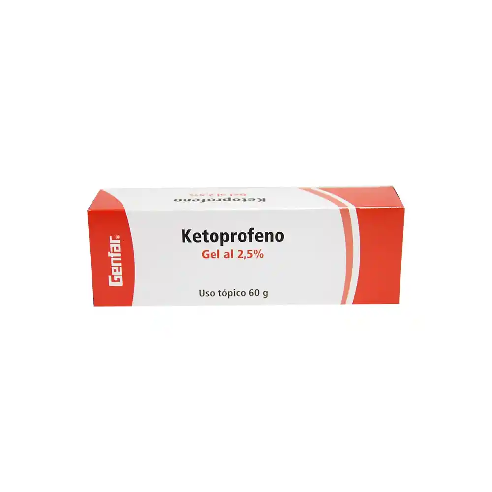 Ketoprofeno 2.5% Gel Gf Tub