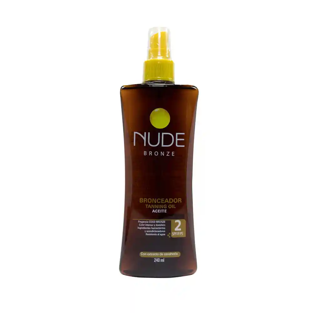 Nude bronceador en aceite