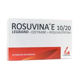 Rosuvina E 10/20 X 28 Tabletas Recubiertas