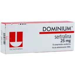 Dominium Tecnofarma 25 Mg 10 Capsulas E