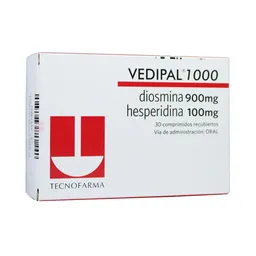 Vedipal Tecnofarma 1000 30 Comprimidos Pae