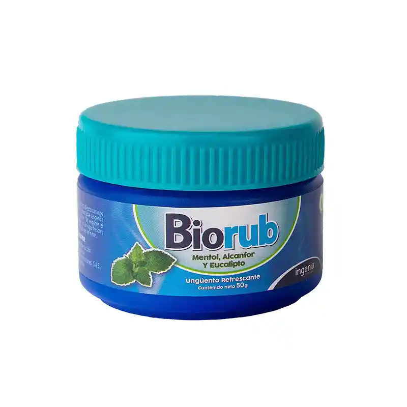 Biorub Unguento Refrescante Fco X 50G