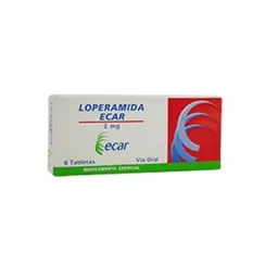 Loperamida Ecar Ltda 6 Tabletas Ec