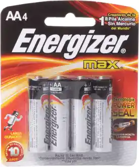 Energizer Aa Max Pila Tropi Tarj X 4