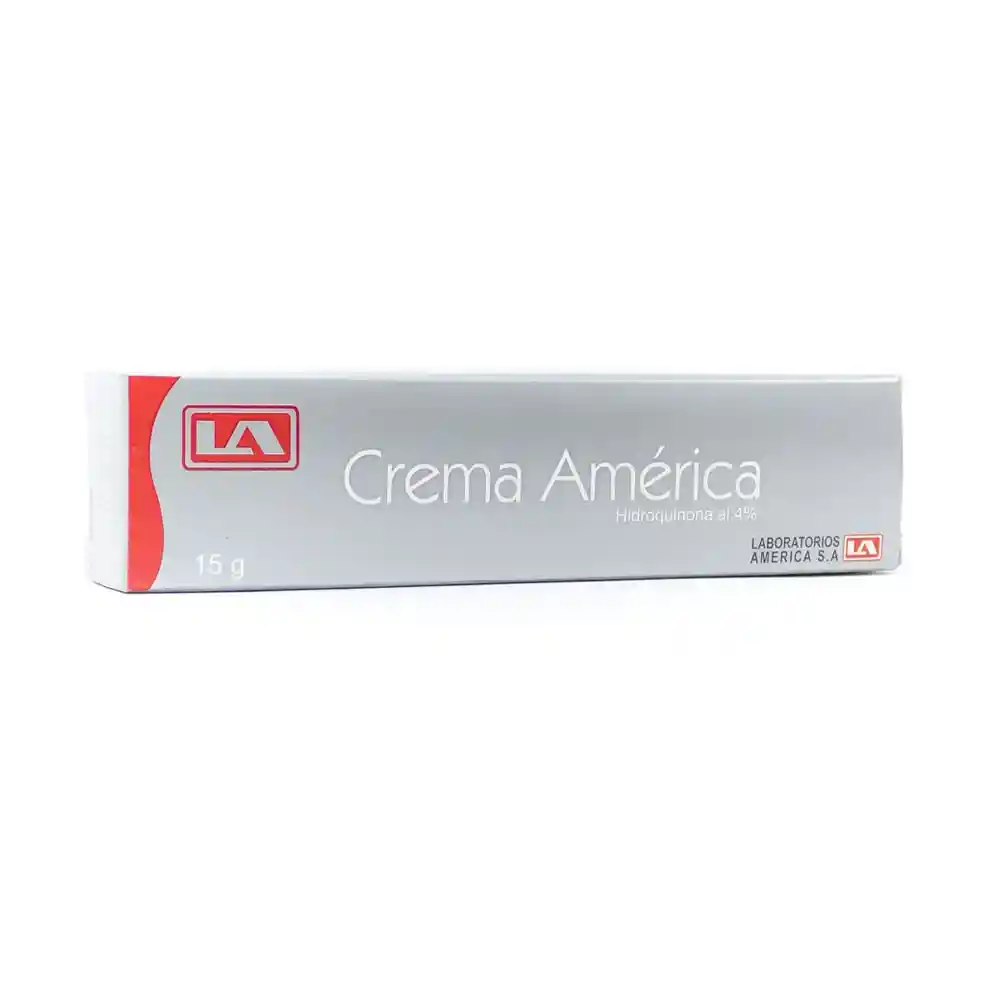 América Crema América Hidroquinona al 4% Tubo 15 Gr 