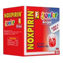 Noxpirin Junior Gripa Gra Cajx24 Sob