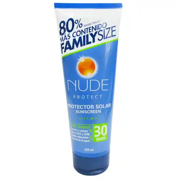 Nude Protector Solar Spf Preb Cj X 6