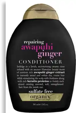 Organix Awapuhi Ginger Conditioner Preb Fco X 385Ml