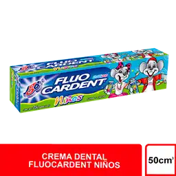 Fluocardent Crema Dental Fruttipop para Niño