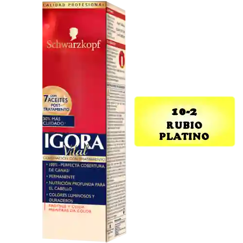 Igora Vital 10-2 Rubio Platino