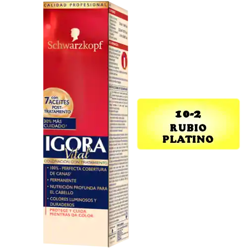 Igora Vital 10-2 Rubio Platino