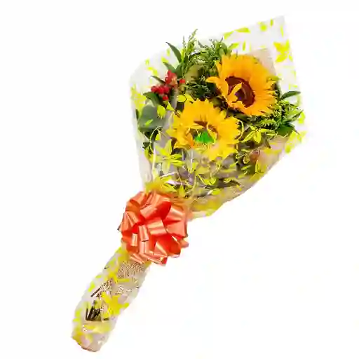 Ramillete dos girasoles