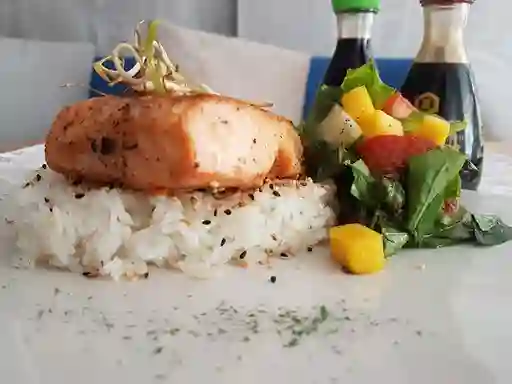 Salmón a la Plancha