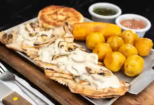 Pechuga con Champiñones