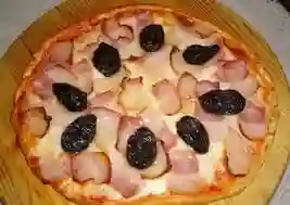 Pizza Jamón y Tocineta 