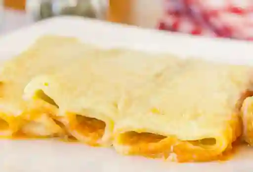 Canelones de Bolognesa