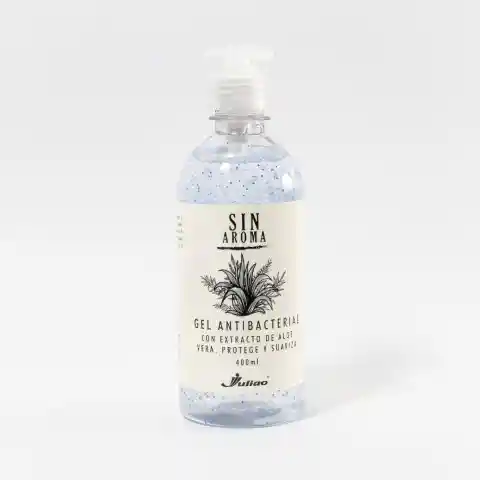 Gel Antibacterial Sin Aroma  X 400 Cc