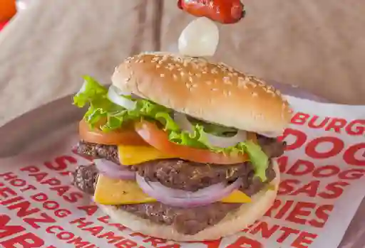 Mega Burguer Doble Carne Tocineta