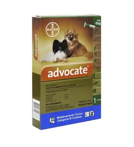 Advocate Perros Hasta 4 Kg