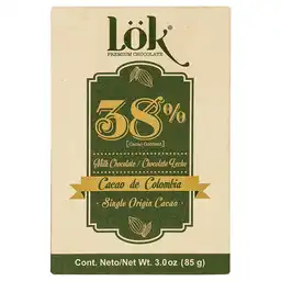 Lok Chocolate de Leche 38% Cacao