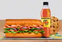 Combo Sándwich Pavo y Jamón 15 Cm