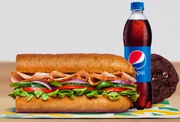 Combo Sándwich Pechuga de Pavo 15 Cm