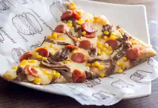 Pizza Criolla (Porción)