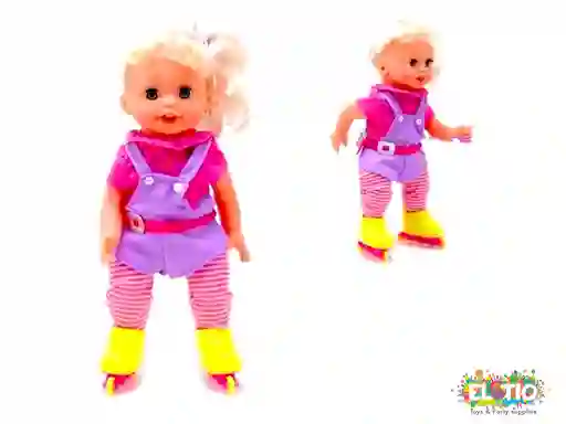 Juguete Muñeca Patinadora