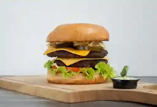 Double American Burger