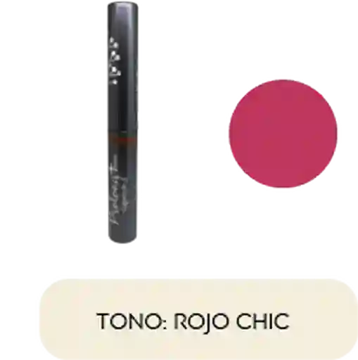 Labial larga Duracion Ecleyr Tono Rojo Chic