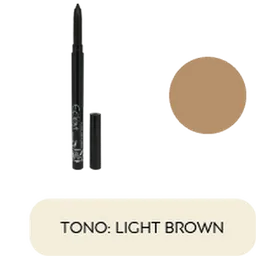 Lapiz de ojos retractil  Ecleyr Tono Light Brown