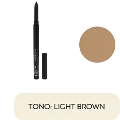 Lapiz de ojos retractil  Ecleyr Tono Light Brown