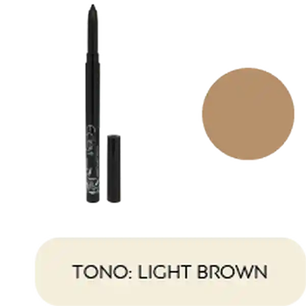 Lapiz de ojos retractil  Ecleyr Tono Light Brown