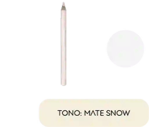 Lapiz de cejas-ojos Ecleyr Tono Mate Snow