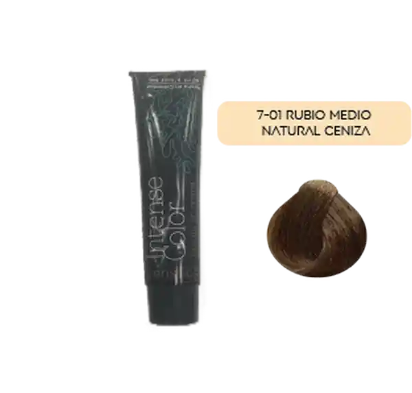 Bio Tintura En Crema Bonsua Tono 7-01 Ru Medio Natural Ceniza