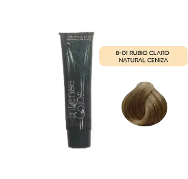 Bio Tintura En Crema Bonsua Tono 8-01 Ru Claro Natural Ceniza