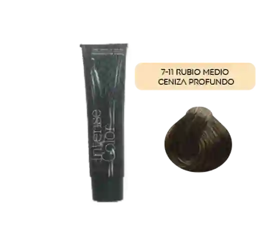 Bio Tintura En Crema Bonsua Tono 7-11 Ru Medio Ceniza Profundo