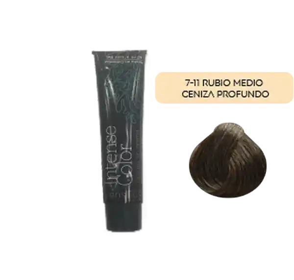 Bio Tintura En Crema Bonsua Tono 7-11 Ru Medio Ceniza Profundo