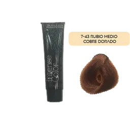 Bio Tintura En Crema Bonsua Tono 7-43 Ru Medio Cobre Dorado