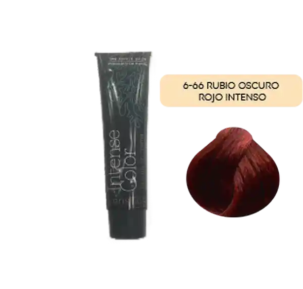 Bio Tintura En Crema Bonsua Tono 6-66 Ru Oscuro Rojo Intenso