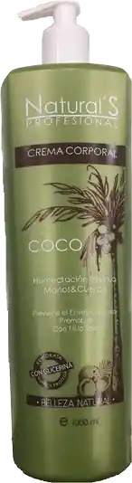 Crema Corporal - Naturals Coco 1000ml