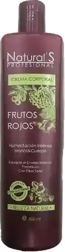 Crema Corporal - Natural's Frutos Rojos 500ml