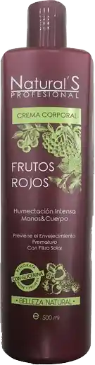 Crema Corporal - Naturals Frutos Rojos 500ml